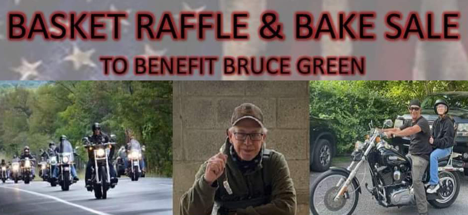 Basket Raffle and Bake Sale for Bruce Green